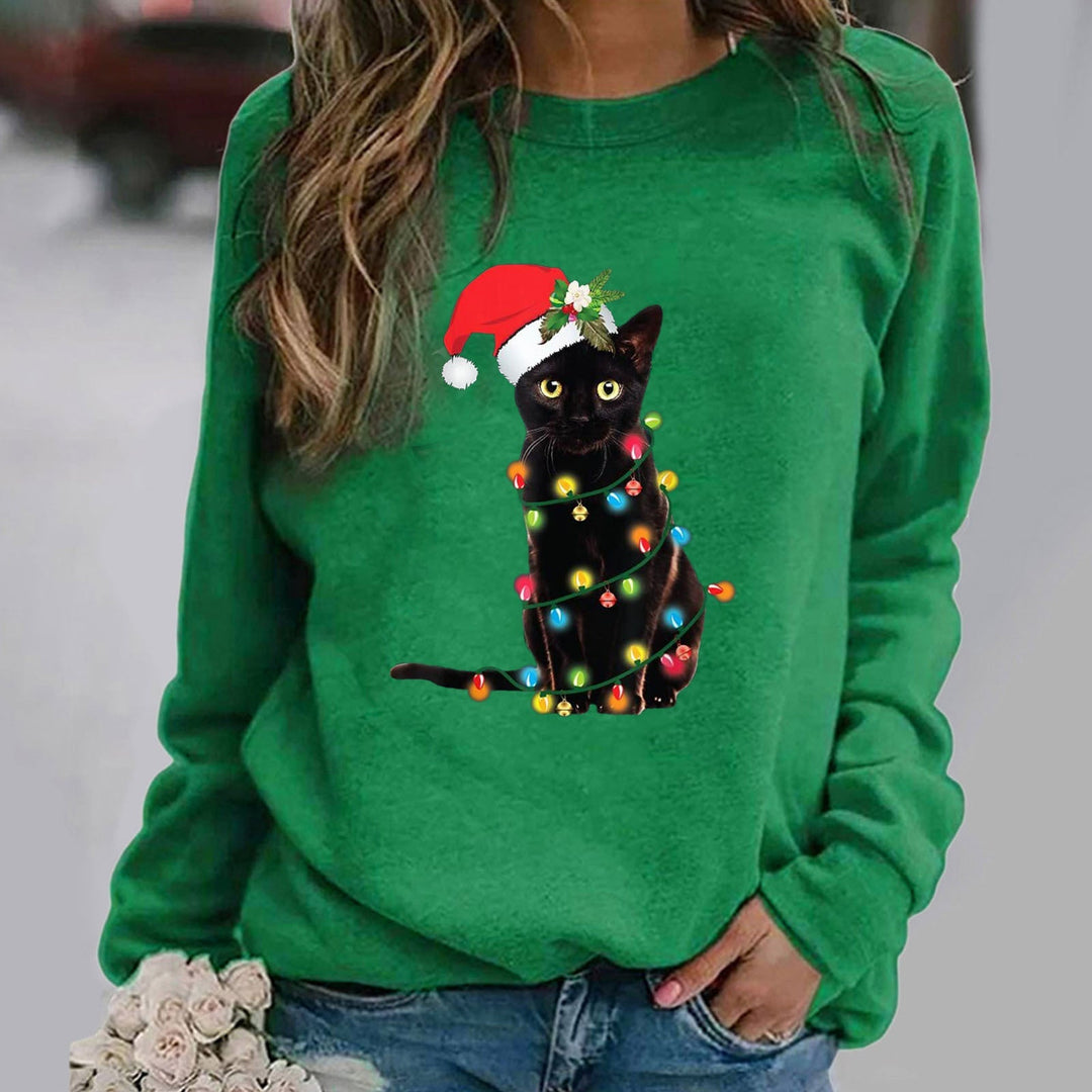Drune | Sweatshirt - Baumwollmischung - Lockerer Schnitt - Rundhalsausschnitt Langarm Grafik
