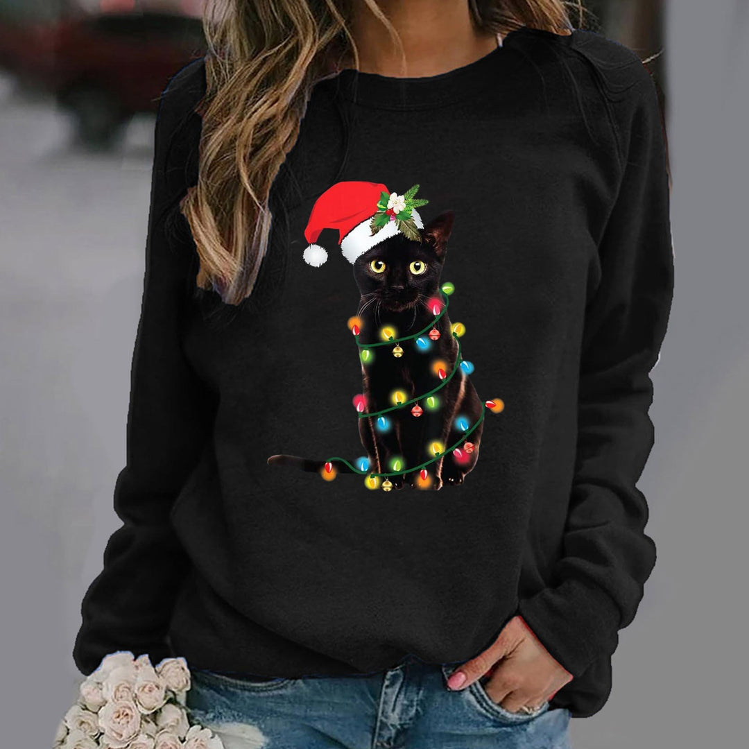 Drune | Sweatshirt - Baumwollmischung - Lockerer Schnitt - Rundhalsausschnitt Langarm Grafik