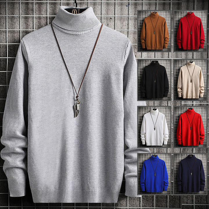 Herren Rollkragenpullover aus hochwertiger Strickware mit lässiger Passform Drune