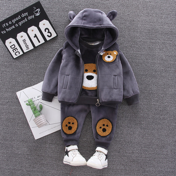 Ultraweicher Anzug - Teddy-Anzug - Innen und Außen