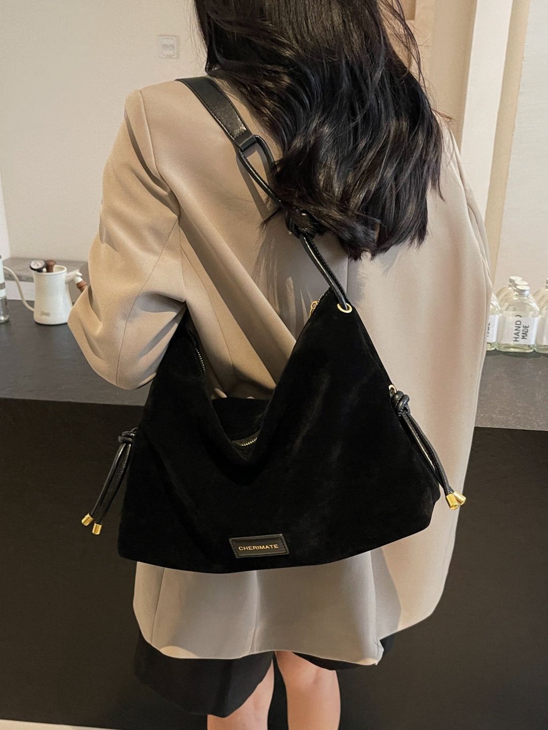 Drune | Handtasche Aus Wildleder