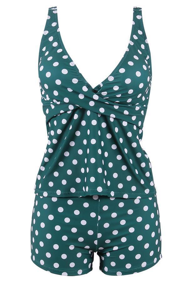 Drune | Tankini Satz Mit Polkadot Für Damen