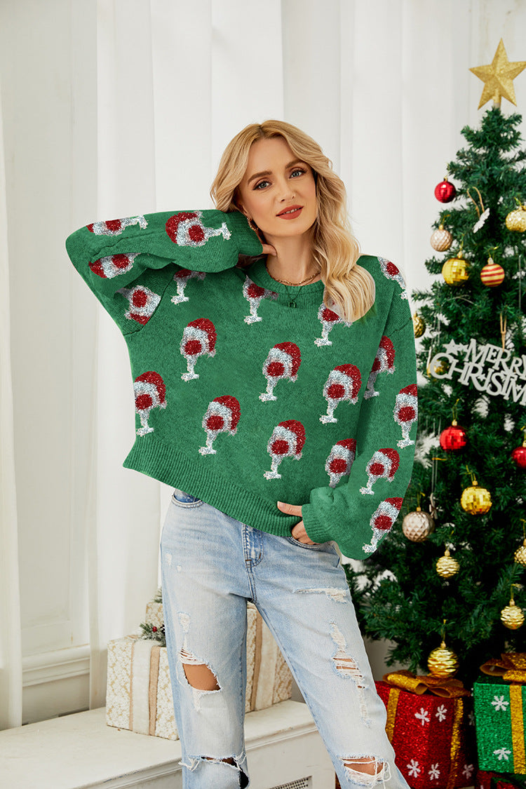 Drune | Weihnachten Puff Ärmelsweater
