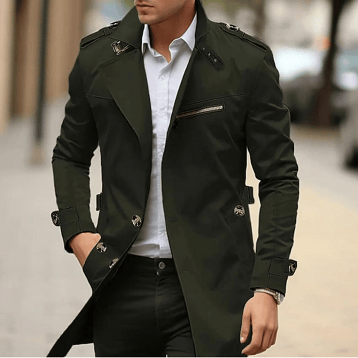 Drune | Klassischer Trenchcoat Für Herren