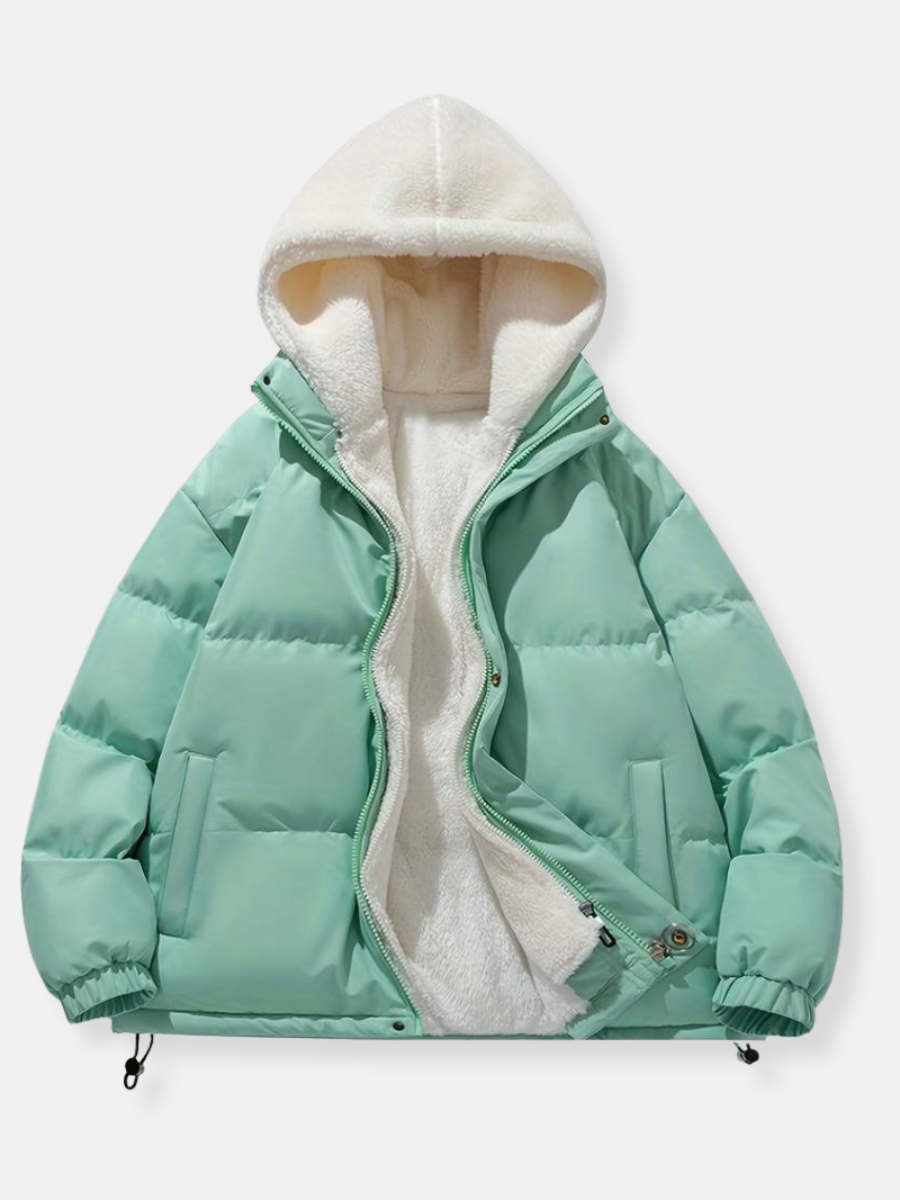 Drune | Warme Reißverschluss-Winterjacke
