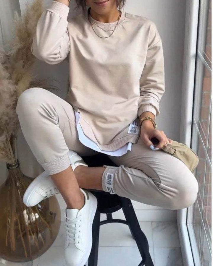 Drune | Sweater und Hose Zweiteiler Set