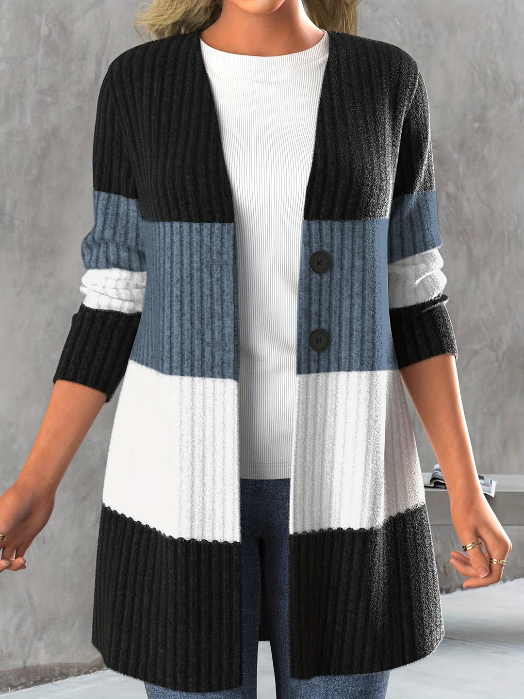 Drune | Modische und Mühelose Strickjacke