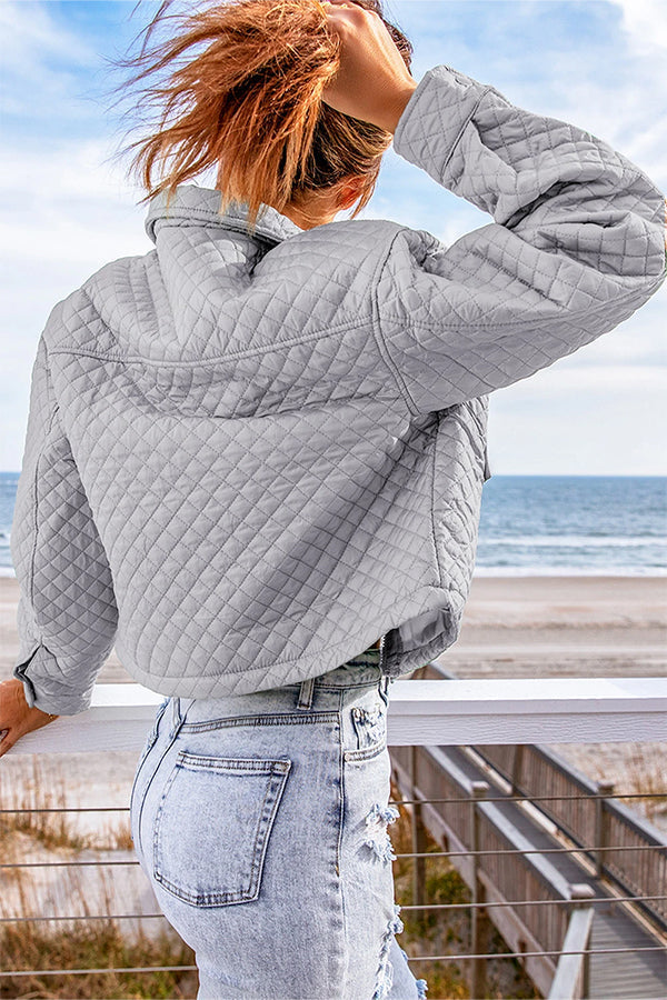 Drune | Steppjacke mit Taschen und Reißverschluss