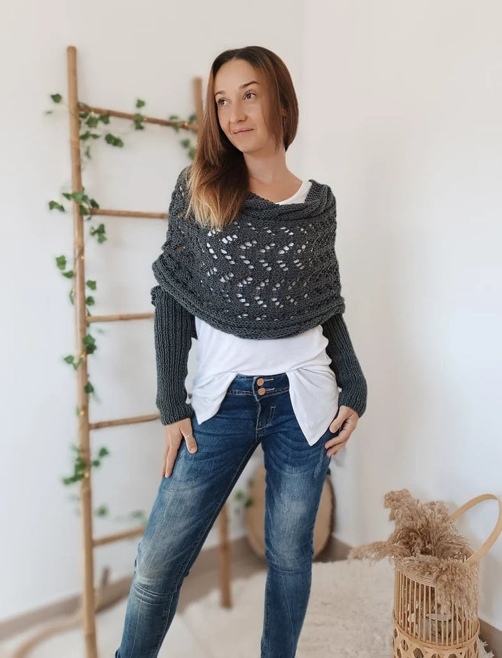 Drune | Bequemer Strickschal