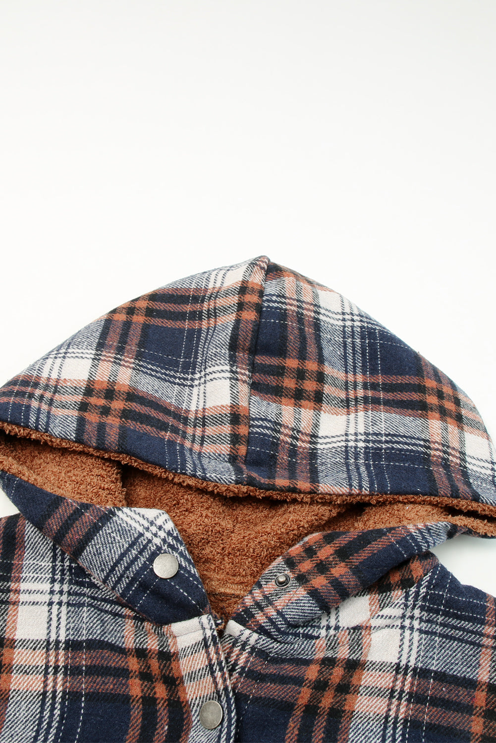 Drune | Gepunktete Jacke mit Kapuze Weiches Plüschfutter Perfekt Für Kalte Tage