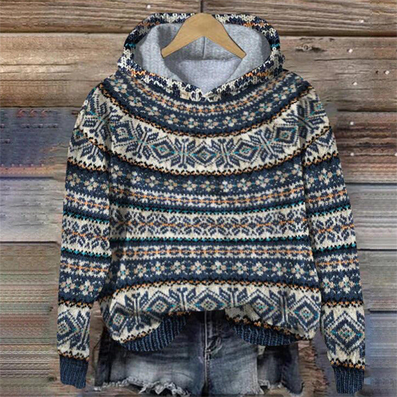 Drune | Gestrickte Weste Mit Print Für Damen