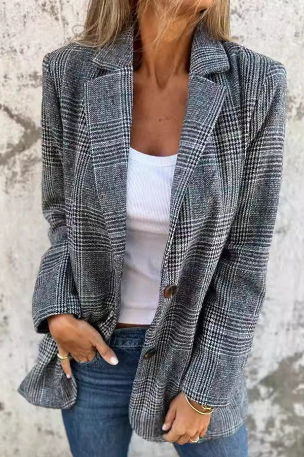 Drune | Ternede Oversized Blazer Polyester Klassisch und Modern