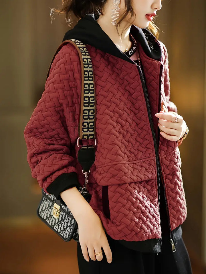 Drune | Gestepptes Hoodie