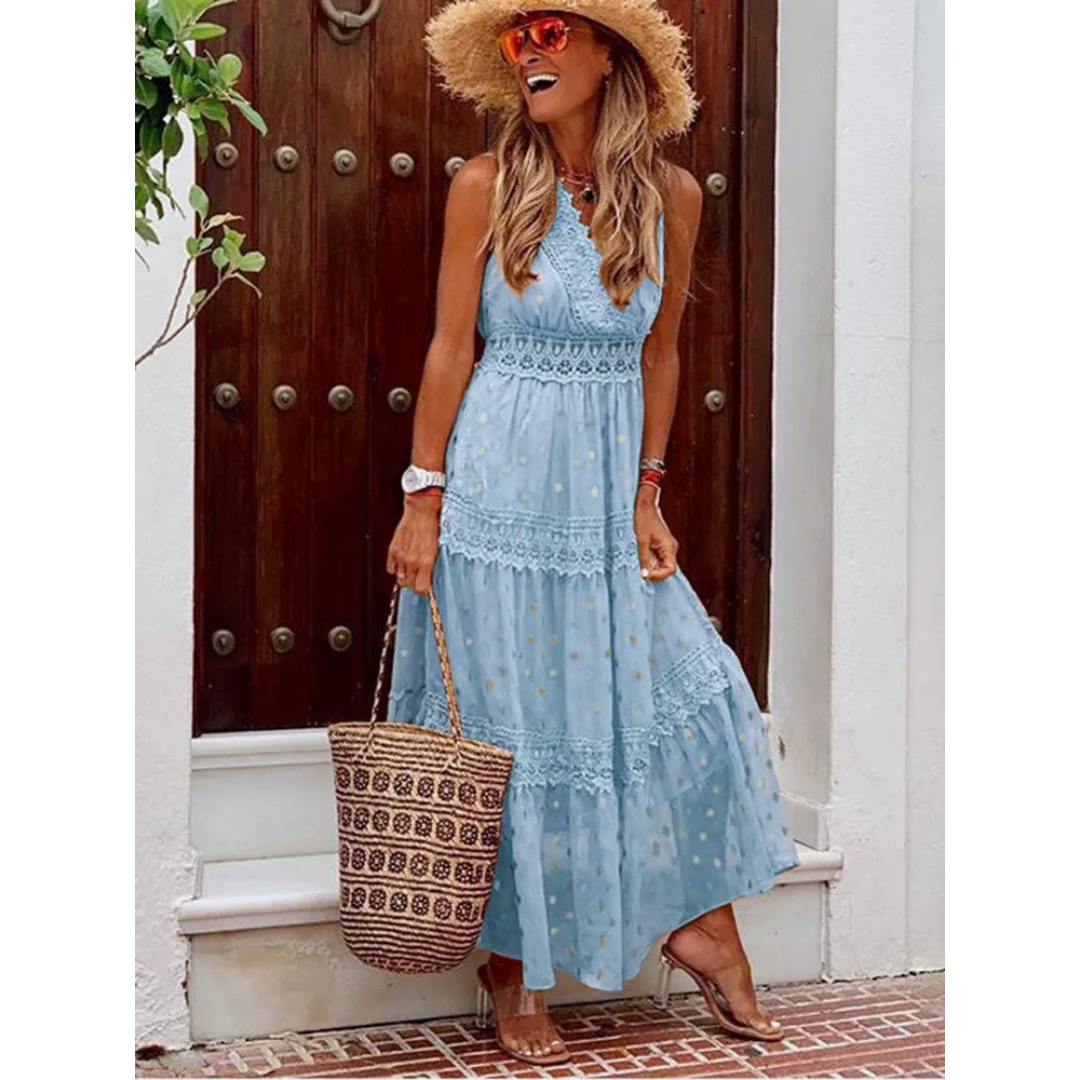 Drune | Boho Maxikleid Für Damen