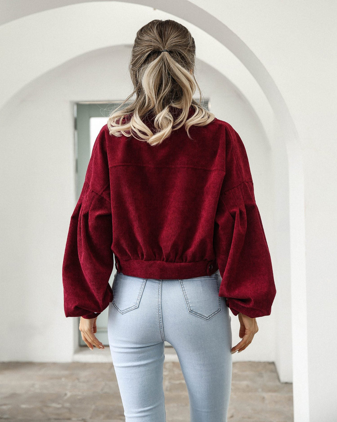 Drune | Cord-Jacke - Statement-Stück - Weiche Textur - Lässige Schichtung