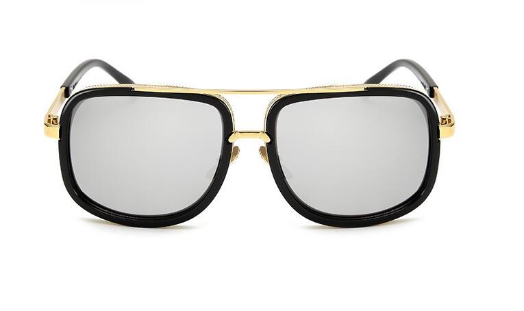 Drune | Luxus Herren Sonnenbrille Mit Quadratischem Rahmen