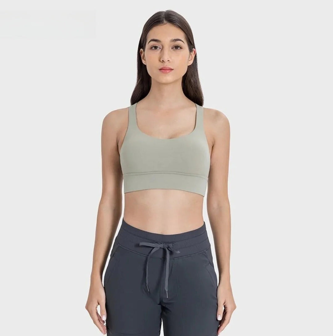 Drune | Schöner Rücken Design schlanke Brust heben nahtlose Yoga-BH