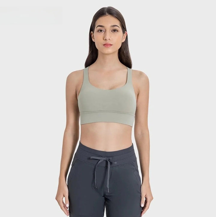 Drune | Schöner Rücken Design schlanke Brust heben nahtlose Yoga-BH