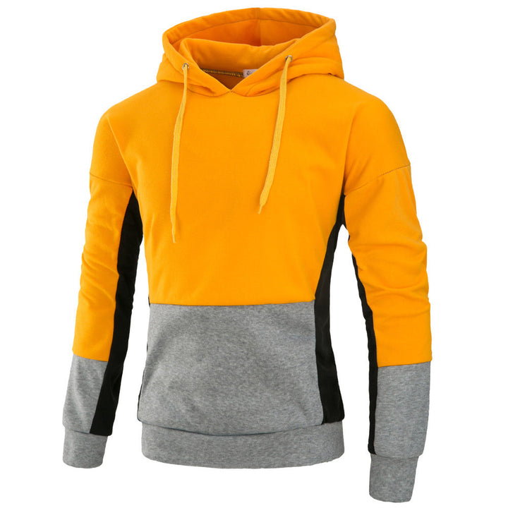 Herren Kapuzenpullover mit stylischem Farbblockdesign Drune