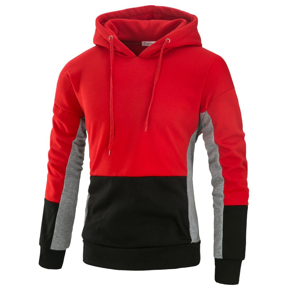 Herren Kapuzenpullover mit stylischem Farbblockdesign Drune