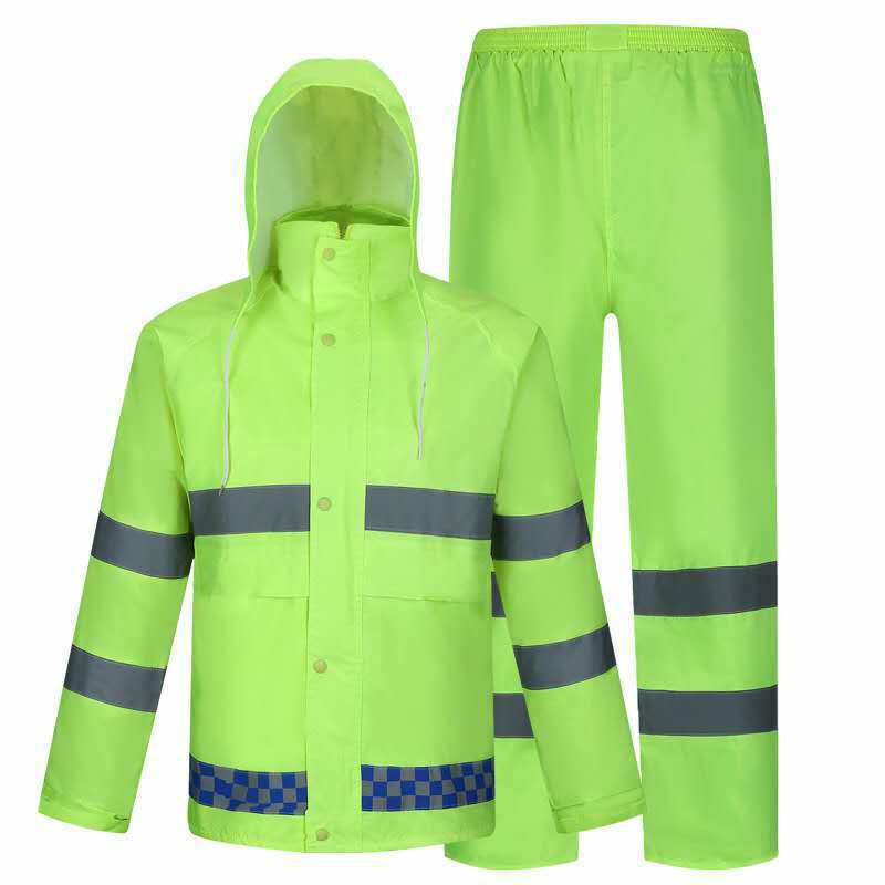 Damen wasserdichte Sicherheitsjacke mit reflektierenden Details Drune