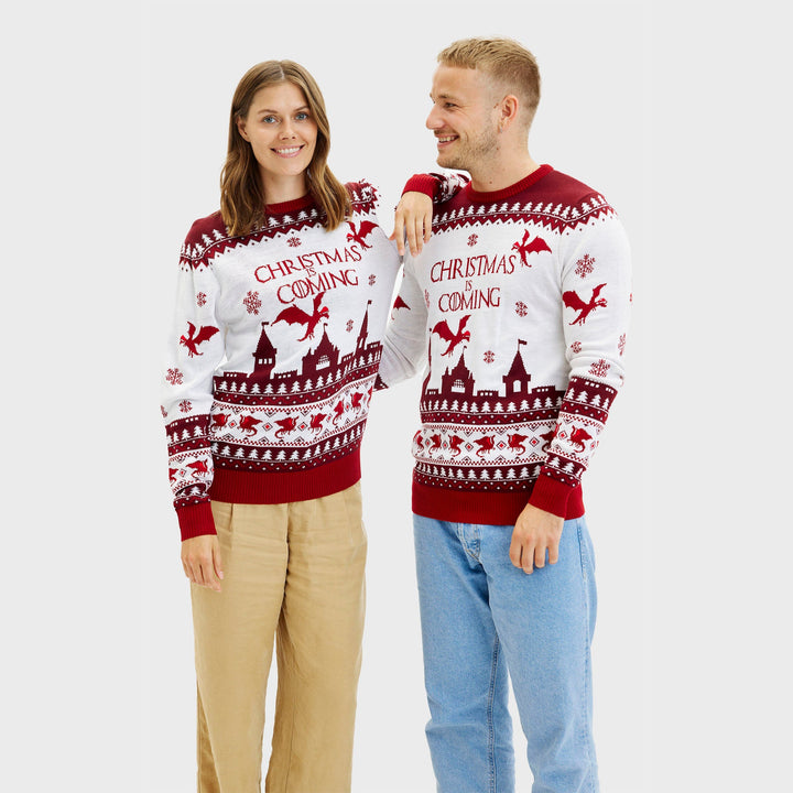 Drune | Der Weihnachtsmann kommt Weihnachtspullover - Damen