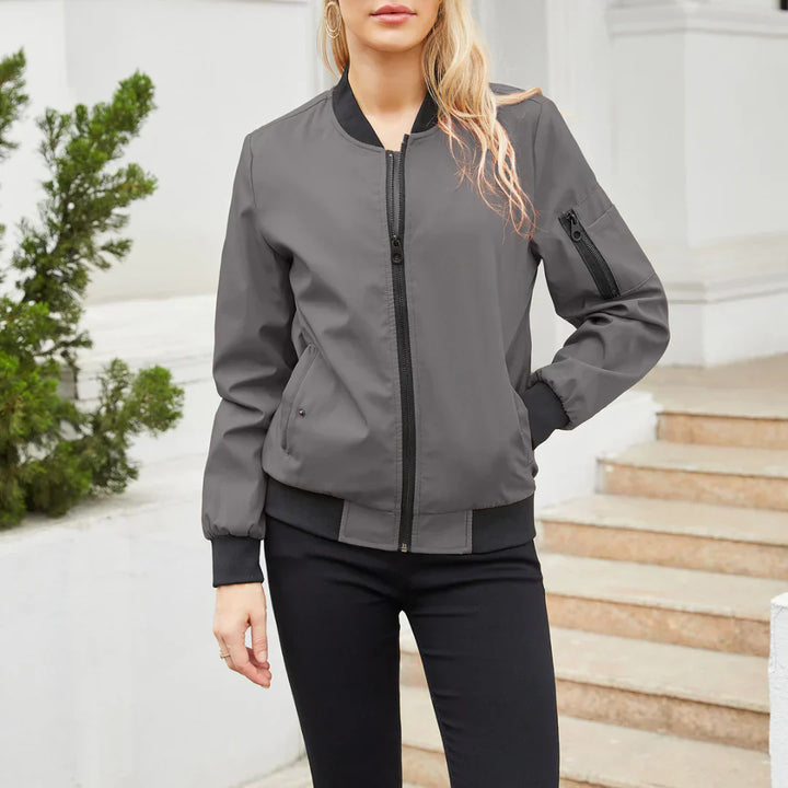 Drune | Chaqueta Varcity - lässige Bomberjacke für Damen
