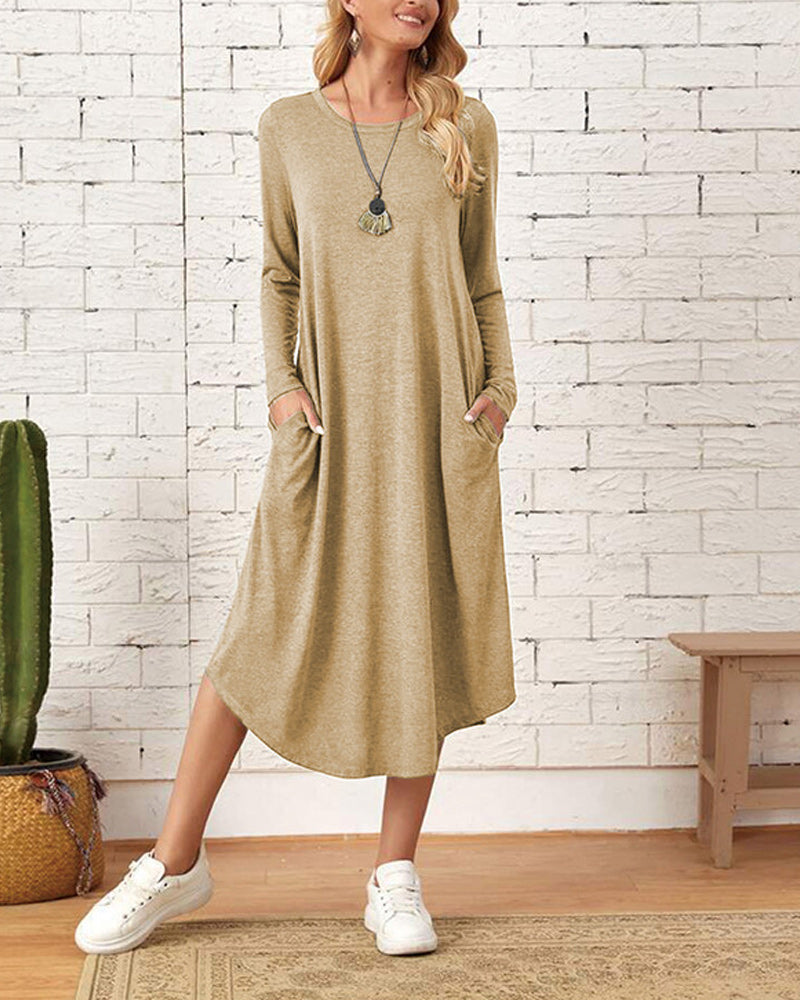 Drune | Lockeres Kleid mit Taschen