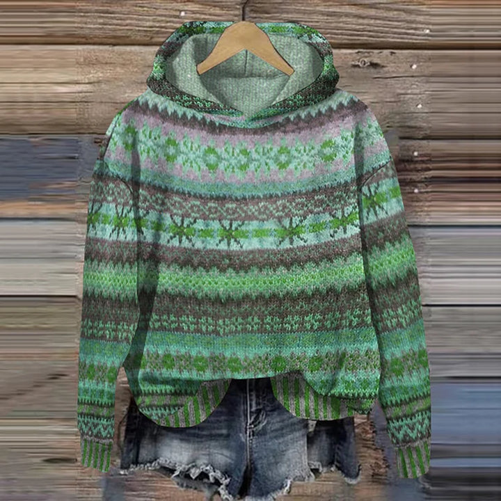 Drune | Gestrickte Weste Mit Print Für Damen