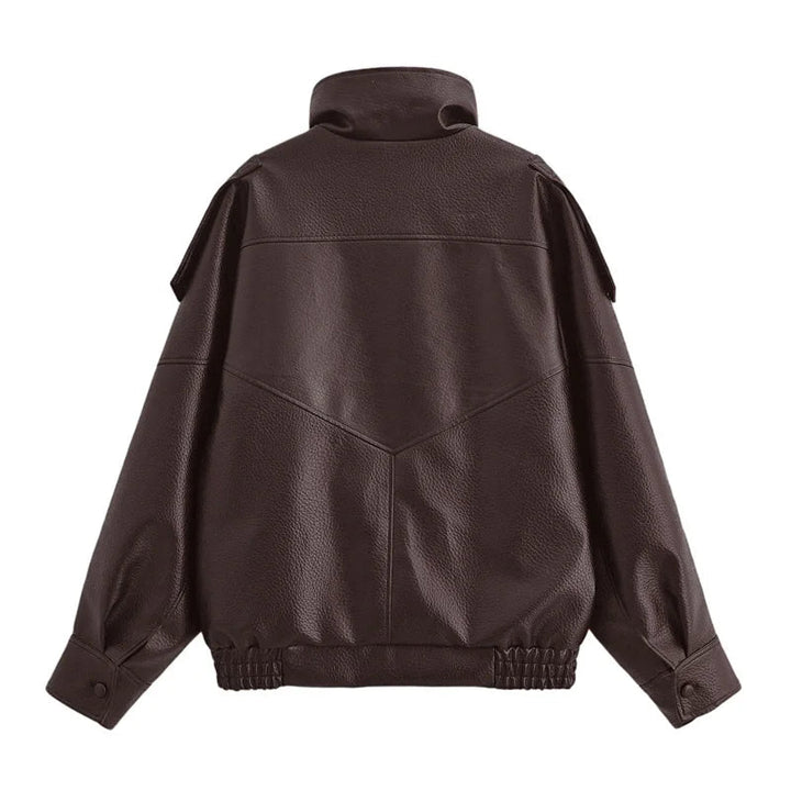 Drune | Hochkragen-Motorradjacke