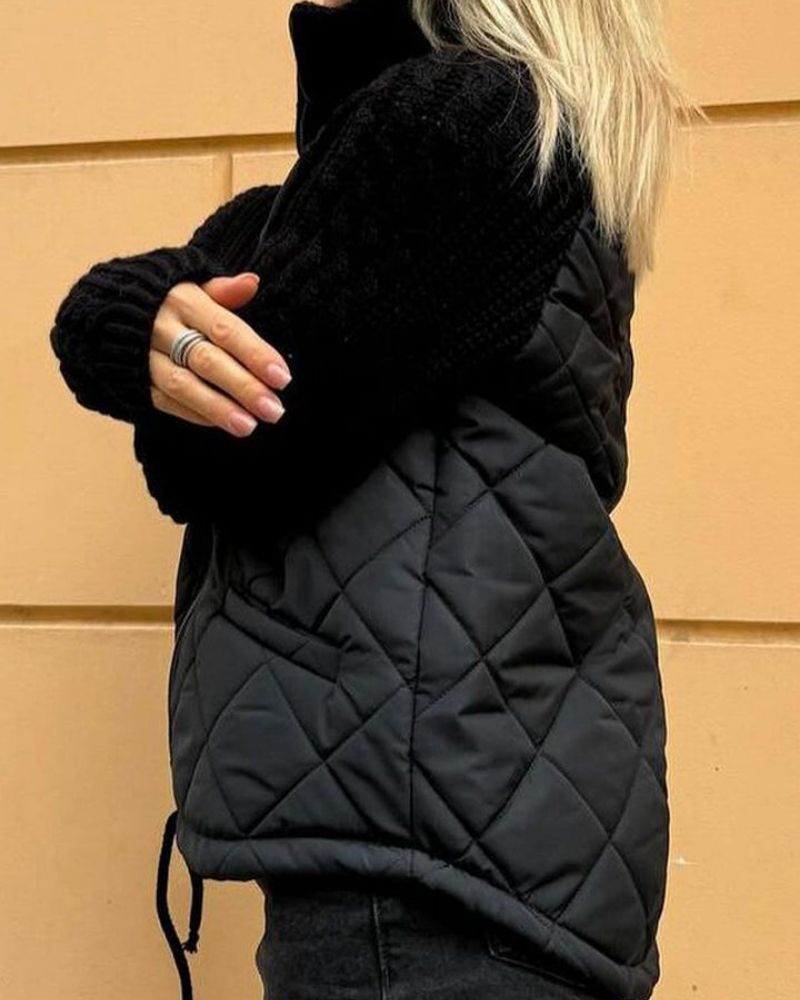 Drune | Legere Strickjacke mit Reißverschluss