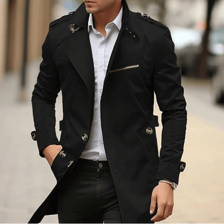 Drune | Klassischer Trenchcoat Für Herren