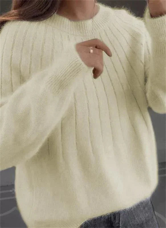 Drune | Flauschiger Strickpullover