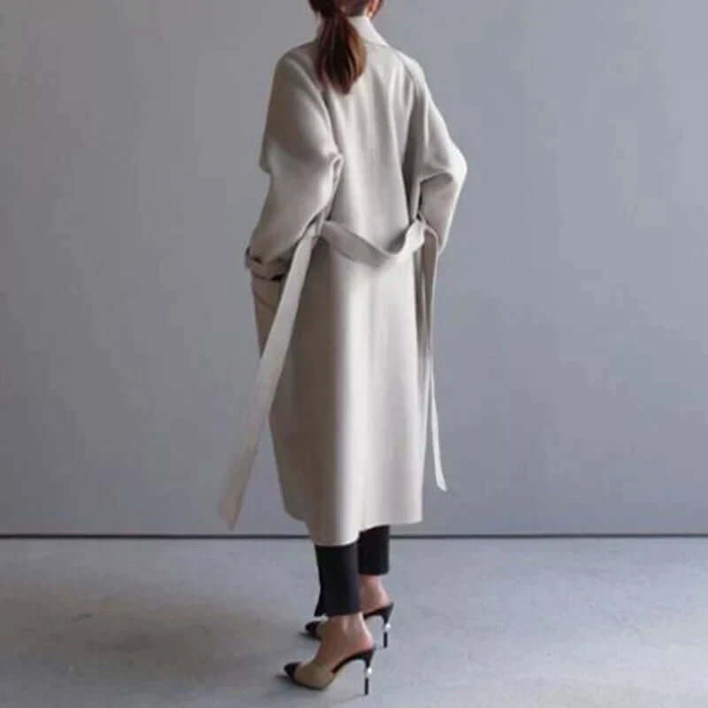 Drune | Damen Oversized Gürtelmantel