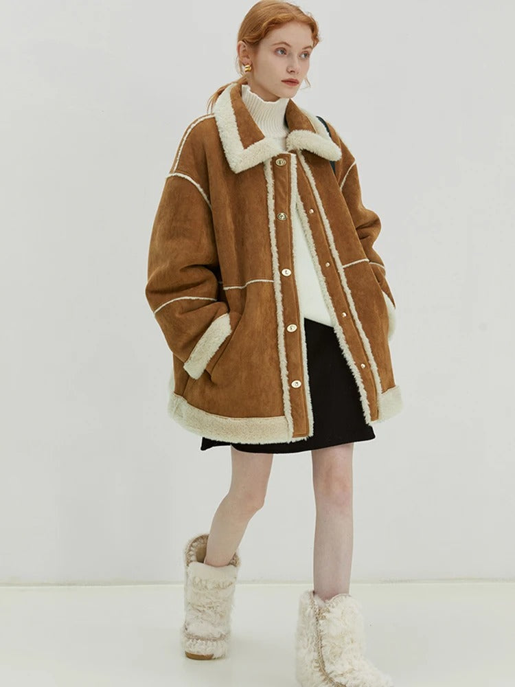 Drune | Gemütliche Jacke mit Sherpa Futter