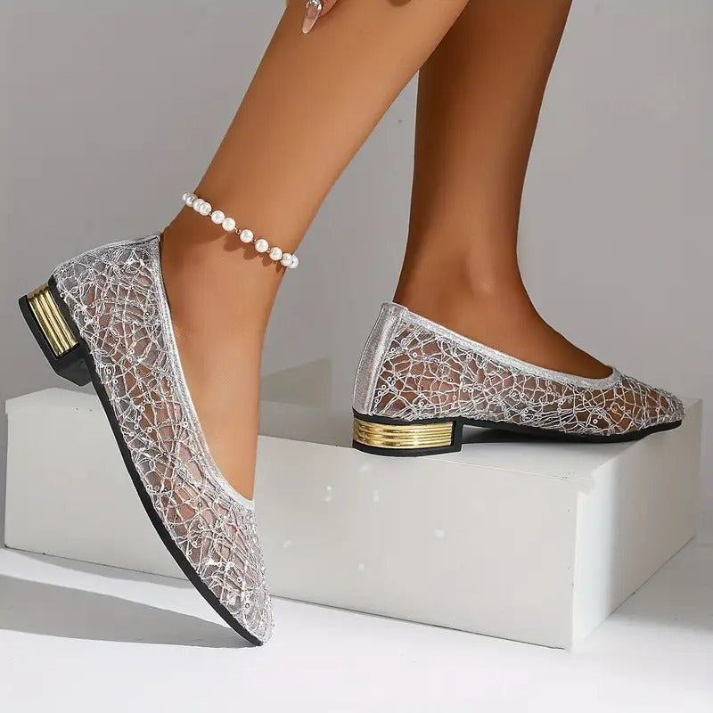 Orthopädische Ballerinas mit Spitze Drune Drune