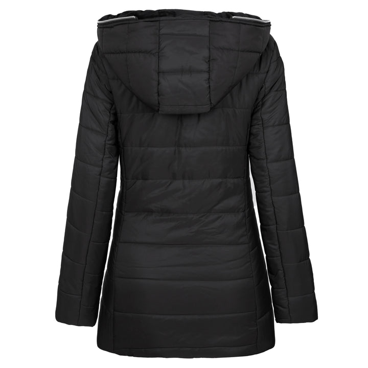 Damen Sportliche Funktionsjacke mit Kapuze und isolierendem Futter Drune