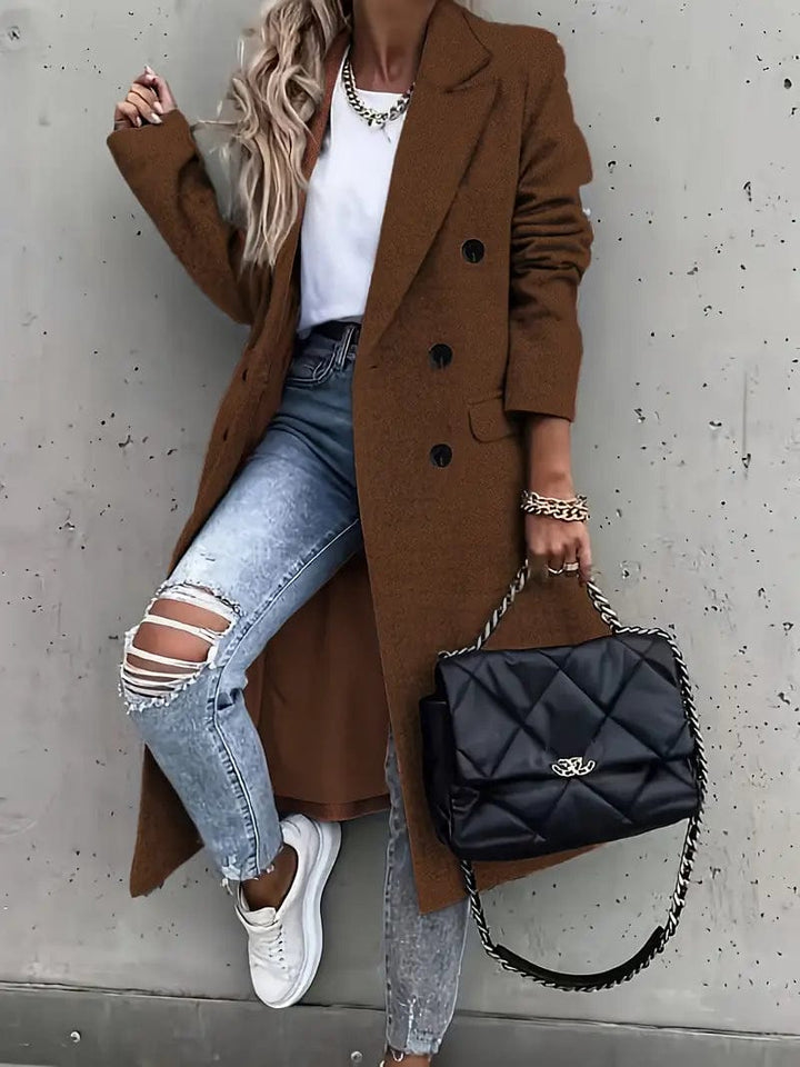 Drune | Trenchcoat Klassisch Zeitlos Stil Ideal für den Winter