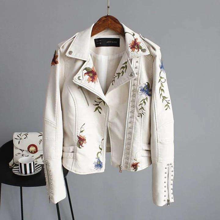 Drune | Lederjacke - Everlasting Chic -Zeitlose Eleganz und Stil für Damen