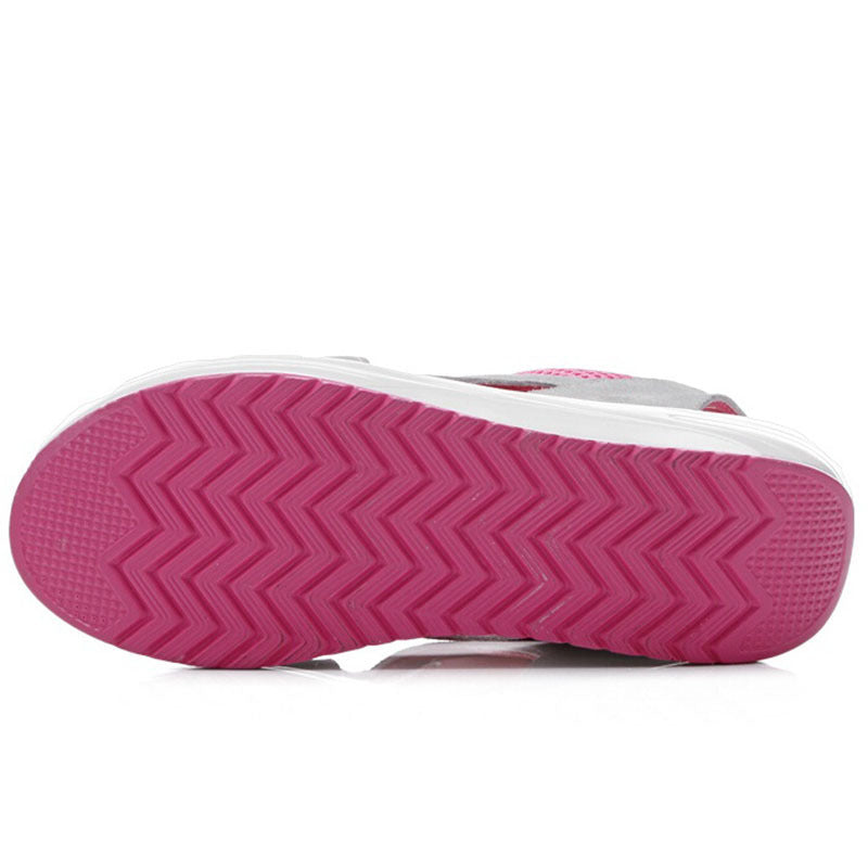Drune | Muffin-Sandalen mit Kontrastfarbigem Ausschnitt