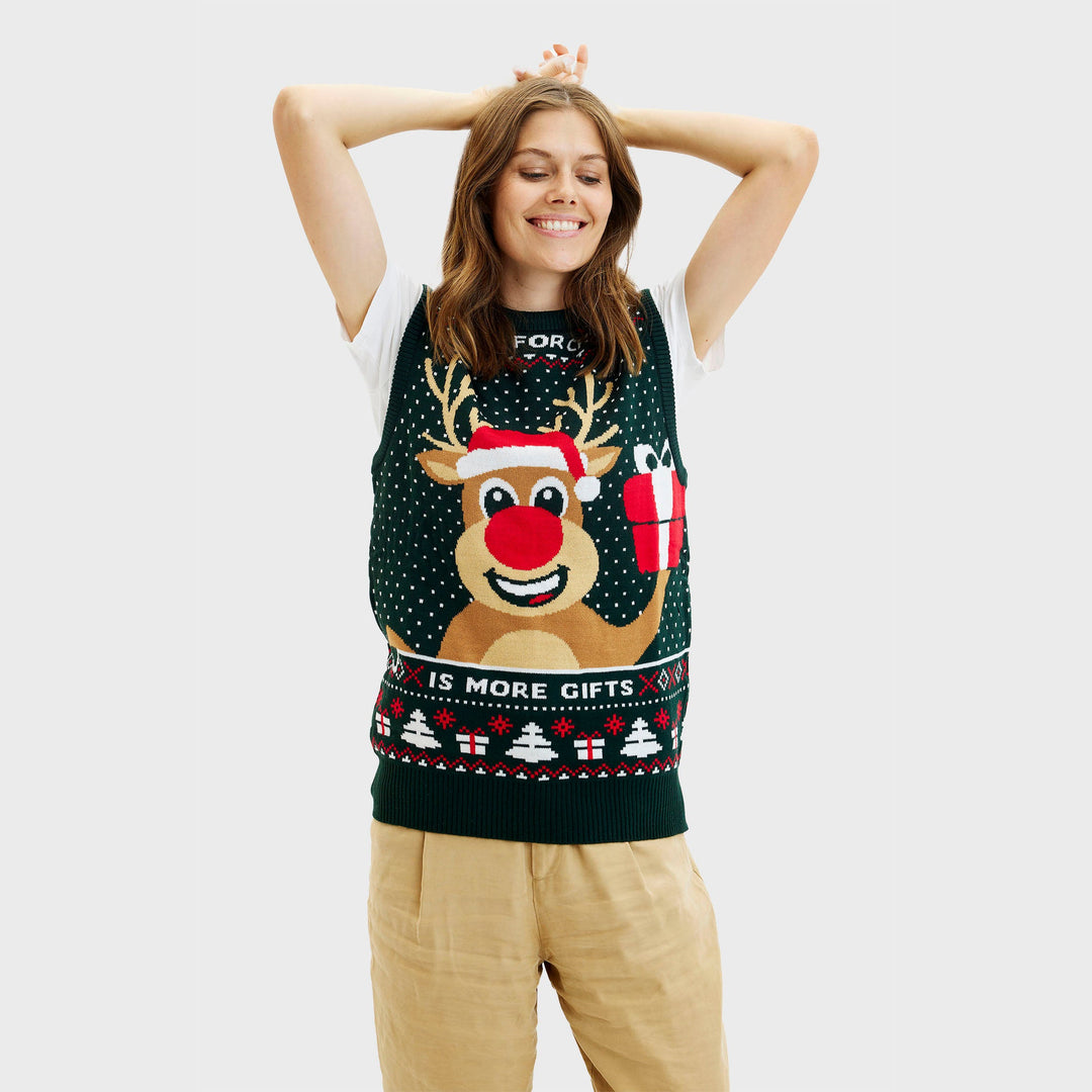 Drune | Rudolphs Weihnachtsstrickjacke - Damen