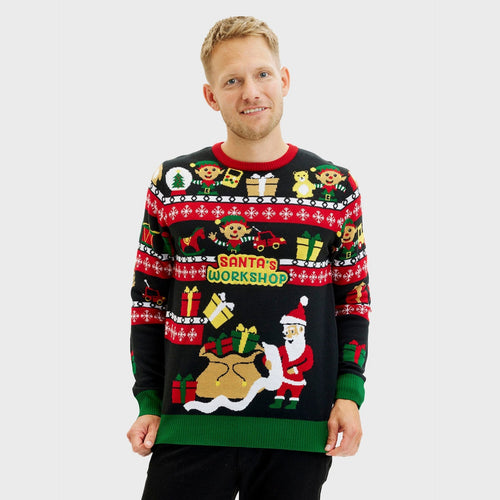 Drune | Santa’s Workshop Sweater - Herren