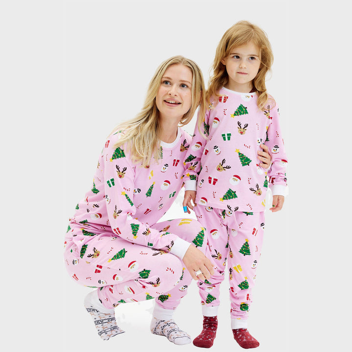 Drune | Der Pinkish Weihnachts-Pyjama - Damen