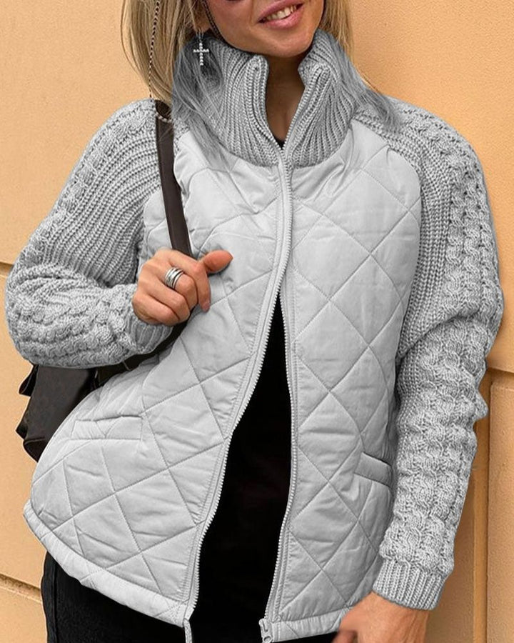 Drune | Legere Strickjacke mit Reißverschluss