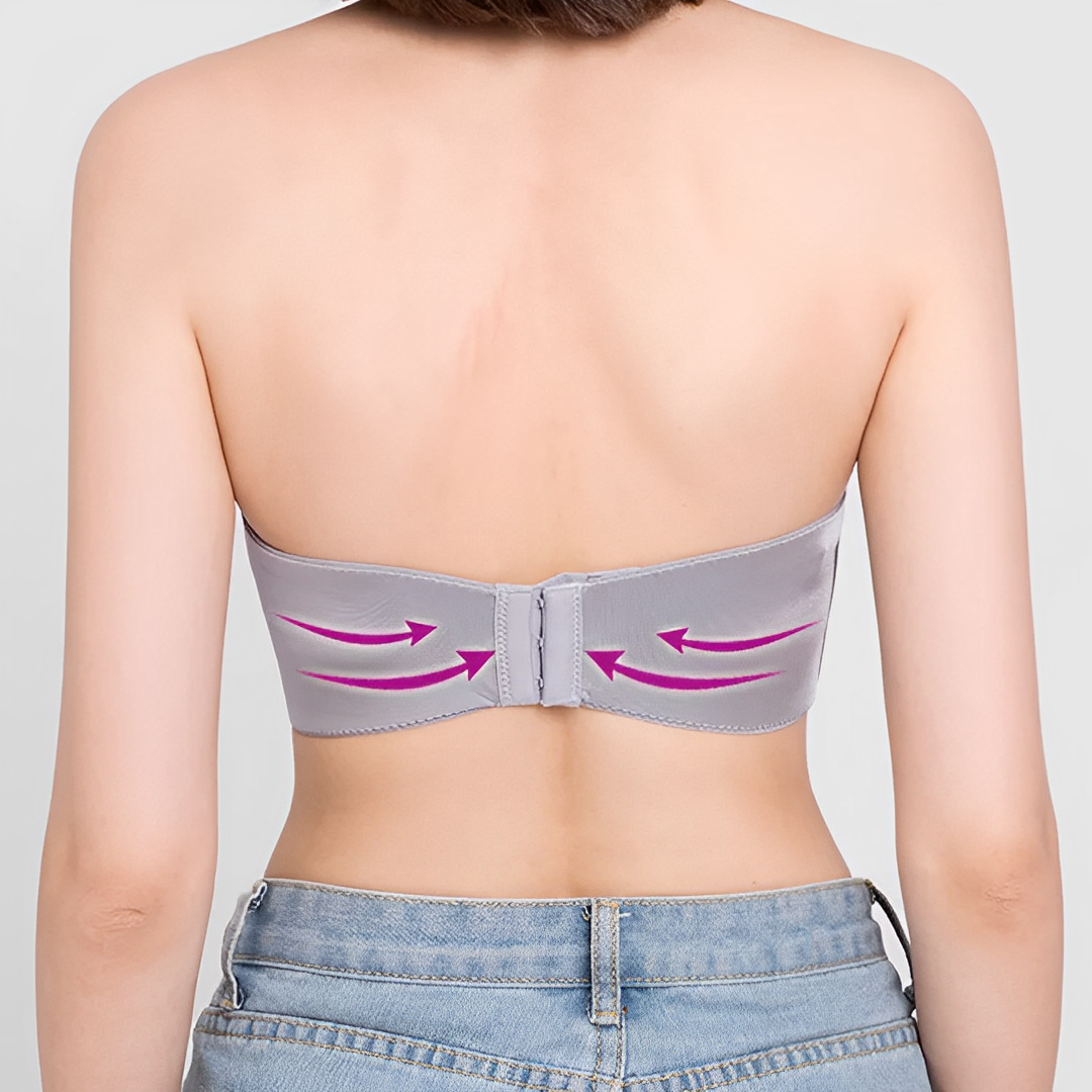 Drune | Strapless Push-Up Bh für Maximalen Lift