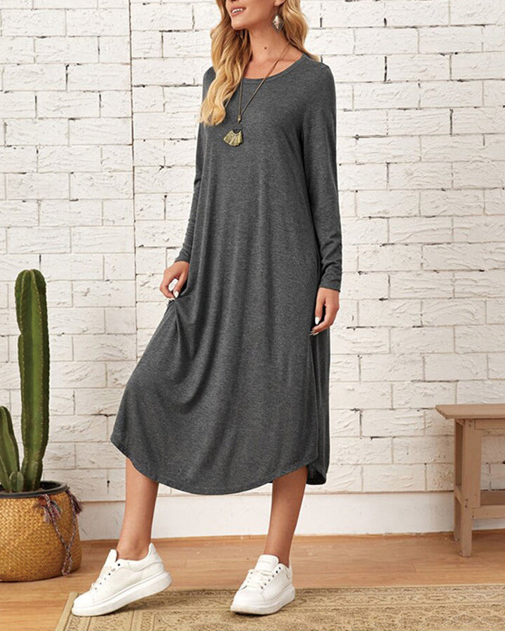 Drune | Lockeres Kleid mit Taschen