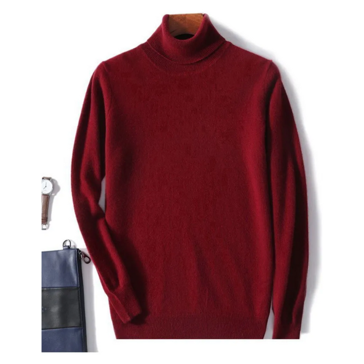 Drune | Herren Wollpullover Mit Rollkragen Und Schlankem Design