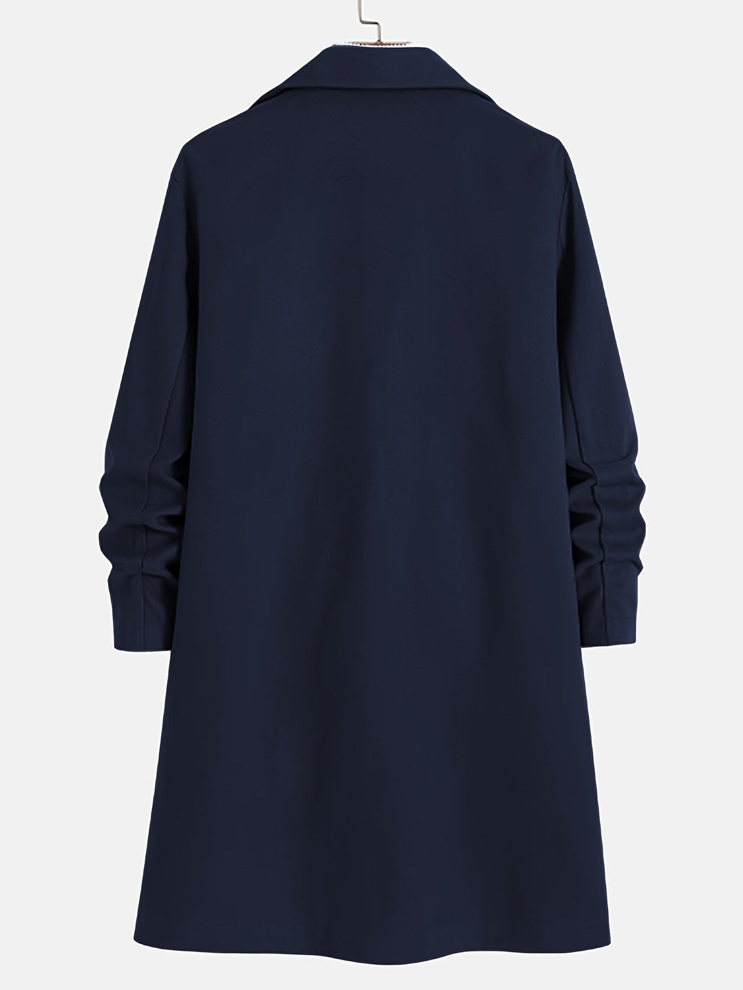 Drune | Elegante Lange Jacke Polyester und Wolle Klassisch und Warm