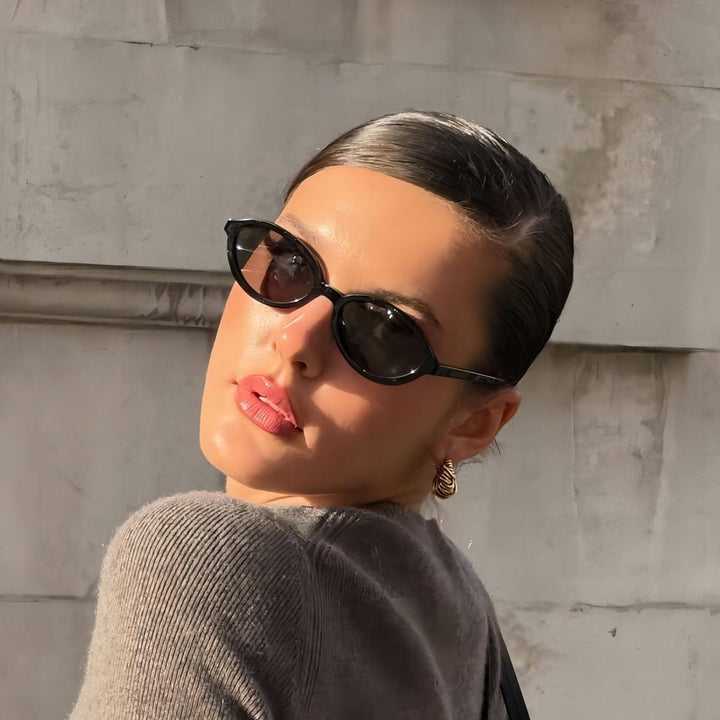 Drune | Ovale Sonnenbrille mit kleinem Rahmen
