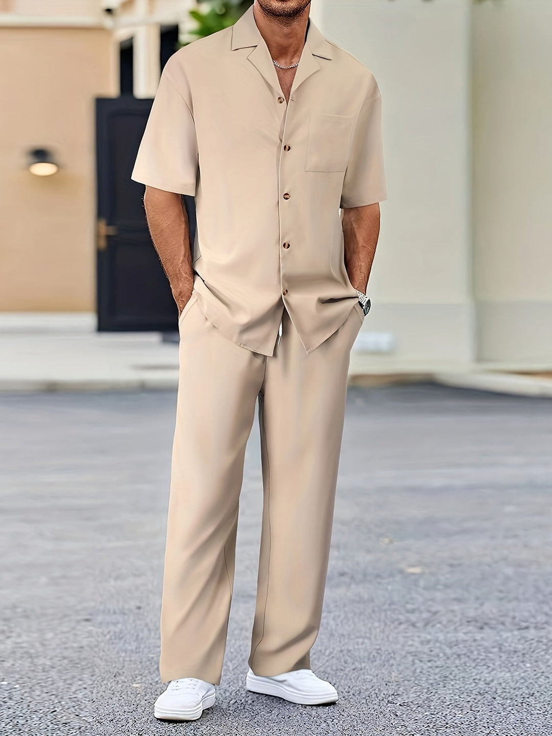 Drune | Sommeroutfitsatz in Einfarbiger Farbe